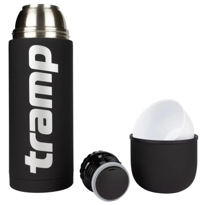 Термос Tramp Soft Touch 1.2 л чорний UTRC-110-black Фото 2